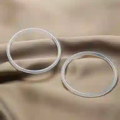 中兆珠宝 白月光叮当镯 精致轻奢典雅小众高级感 玉髓 手镯 女款