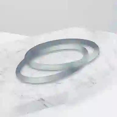 中兆珠宝 冰透叮当系列 新中式国风国潮设计 白月光清冷感手饰 琉璃 玉石手镯 女款