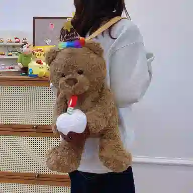 JIANGLIDA Backpack Brown