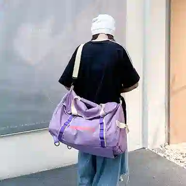 运动训练露营收纳短途出差 复合布 健身包 男女同款情侣款 多色