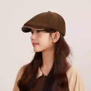 SLEEPYWALK Retro Corduroy Newsboy Cap