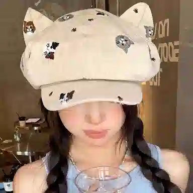 SLEEPYWALK Cat Ear Beret