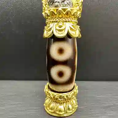 玉临门 新中式 国潮 国风民族风 藏式 玛瑙 玉石吊坠 男女同款情侣款