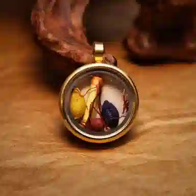 玉临门 药师佛 国潮藏式唐卡复古平安转运编绳配饰  合金 吊坠 男女同款情侣款