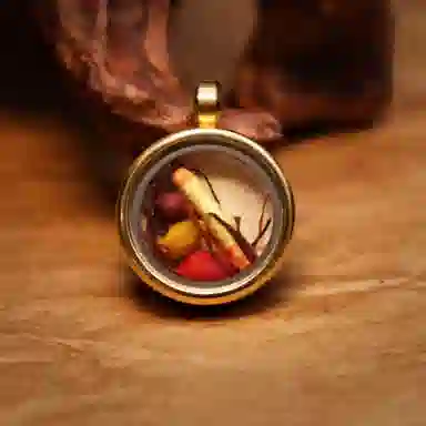 玉临门 国潮国风招财纳福黑财神唐卡热贡 合金 吊坠 男女同款情侣款