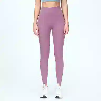 二三二三 纯色提臀松紧运动长裤 女款