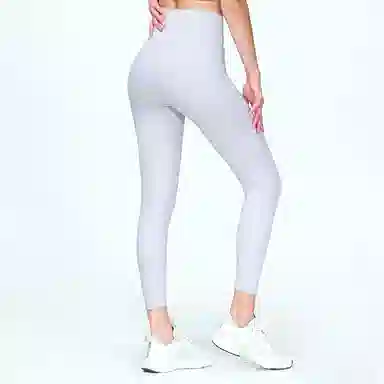 二三二三 纯色提臀松紧运动长裤 女款