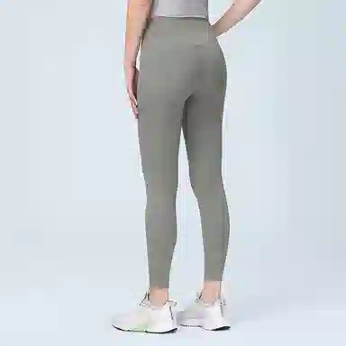 二三二三 纯色简约提臀高腰运动长裤 女款