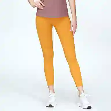 二三二三 纯色提臀松紧运动长裤 女款