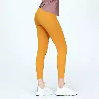 二三二三 纯色提臀松紧运动长裤 女款