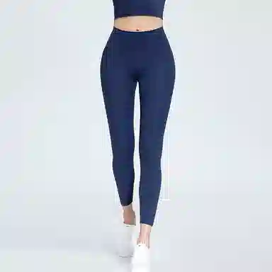 二三二三 纯色简约提臀高腰运动长裤 女款