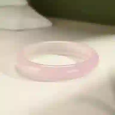 郁馨 蜜桃甜心温柔素雅美人条叠戴高级感轻奢 冰感莹润清透中式美学精致简约清冷感恋爱磁场甜蜜约会#好运 琉璃 手镯 女款