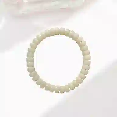 郁馨 俏皮可爱温柔单圈隔片珠 国潮复古休闲佛珠简约百搭素串精致绕指柔轻奢高级感 #好运 菩提根 手串 男女同款情侣款