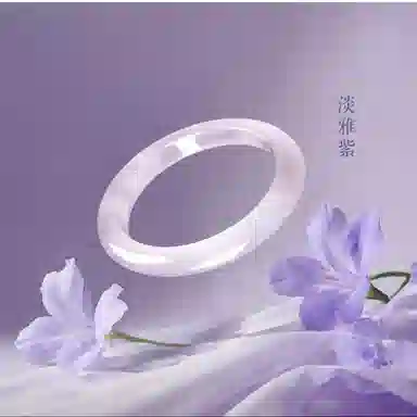 【招财貔貅*一步一响】 郁馨 紫罗兰芋泥啵啵白月光叠戴古典素圈简约温柔气质优雅轻奢叮当#好运 玻璃猫眼 手镯 女款