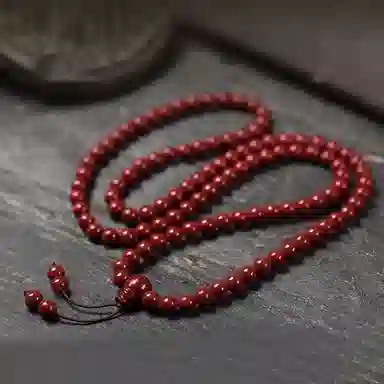 郁馨 福气满满多圈盘玩手饰小众设计高级感 诸事顺遂简约森系本命年开运 吉祥如意#好运再造辰砂 朱砂 手链 男女同款情侣款