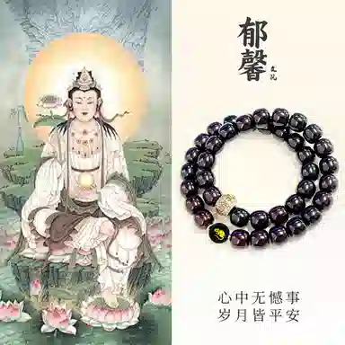 【千手观音|金榜题名】 郁馨 十二生肖八大守护神 鼠我最棒 招财纳福双圈溏心老料手饰高油高密#好运 菩提根 手串 男女同款情侣款