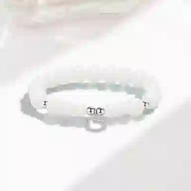 郁馨 足银招财纳福转运可爱萌趣小猫小众设计极简风素雅温柔 日常百搭通勤高级感轻奢恋爱频率#好运 菩提根 手串 男女同款情侣款