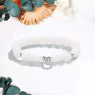 郁馨 足银招财纳福转运可爱萌趣小猫小众设计极简风素雅温柔 日常百搭通勤高级感轻奢恋爱频率#好运 菩提根 手串 男女同款情侣款