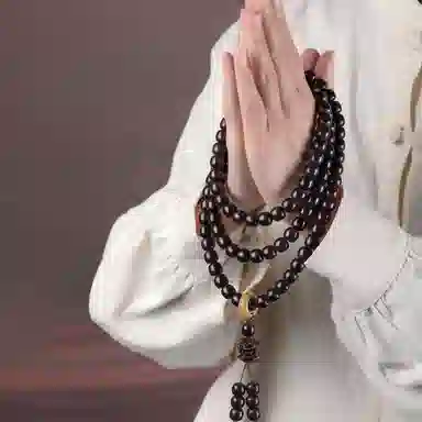 【财神庙已祝*搞钱强事业】 郁馨 招财纳福醒狮吞金兽本命年如意吉祥暴富盘玩手饰国潮民族风个性时尚#好运 菩提根 手串 男女同款情侣款