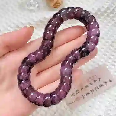 郁馨 新中式国潮简约典雅民族风渐变盘玩佛珠绕指柔节节高升创意斜切解压摸鱼 #好运 菩提根 手串 男女同款情侣款
