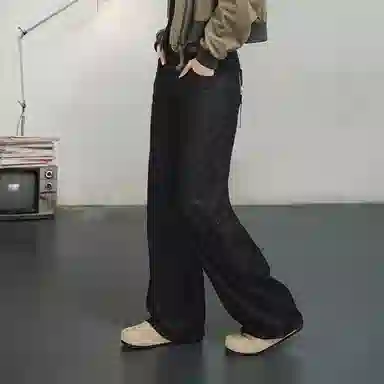 MADEN Relaxed Fit Jeans Black