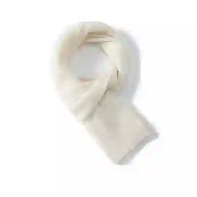 山一丸 毛线韩版针织加厚保暖纯色季 山羊绒 绒线围巾 女款