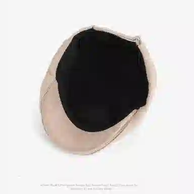 山一丸 秋冬复古前进时尚百搭文艺显脸小 聚酯纤维 贝雷帽 女款