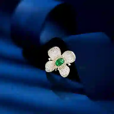 山一丸 防走光时尚设计复古 铜 胸针 女款