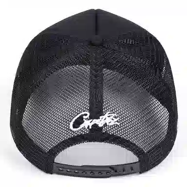 山一丸 美式卡车夏季刺绣遮阳街头潮流网 腈纶 鸭舌帽 男女同款情侣款