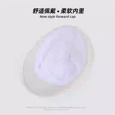 山一丸 日系复古棉麻文艺画家高级感显脸小潮 棉 贝雷帽 女款