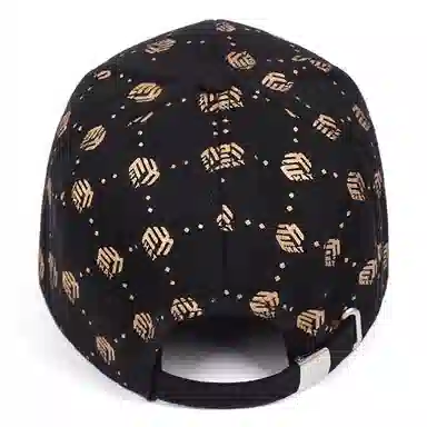 山一丸 金丝立体刺绣透气显脸小运动遮阳防晒 棉 鸭舌帽 男女同款情侣款