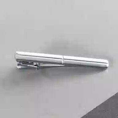 山一丸 拉丝光面造型铁领夹 外贸跨境热销金属 铁 领带夹 男款