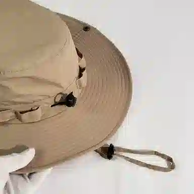 山一丸 山系遮阳帽子徒步登山露营户外钓鱼西部牛仔 锦纶 渔夫帽 男女同款情侣款