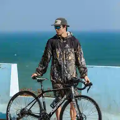 领航骆驼 山系户外防紫外线轻薄透气登山徒步防晒服 男女同款