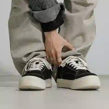 年走索 日系复古百搭运动 帆布鞋 男女同款