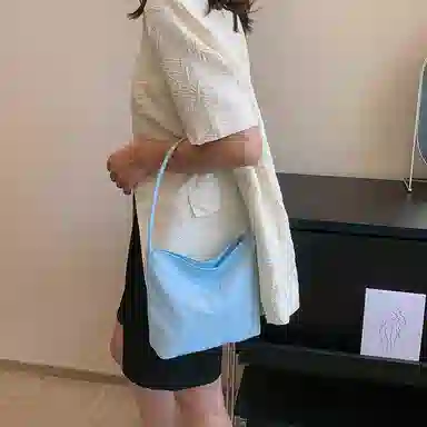 Parker Bear Nylon Shoulder Bag