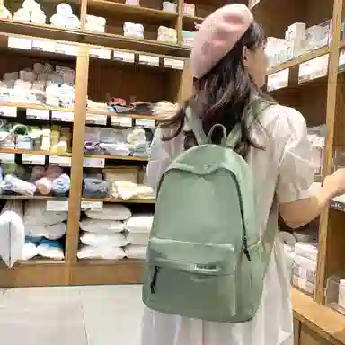 Parker Bear Nylon Backpack