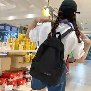 Parker Bear Nylon Backpack