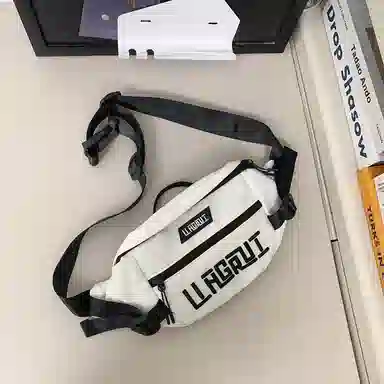 帕克熊 游玩大容量手机包时尚休闲潮 尼龙 单肩斜挎胸包 男女同款情侣款 多色