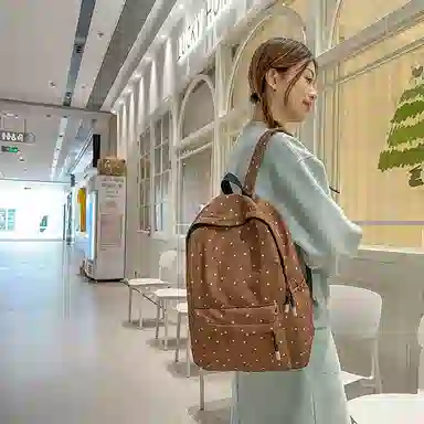 MingLu Nylon Backpack