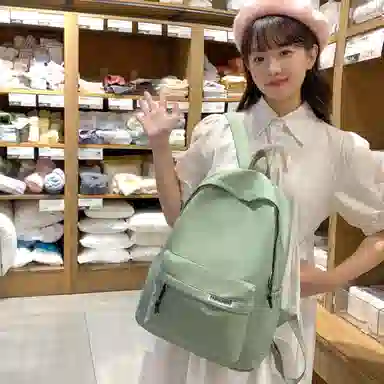 Parker Bear Nylon Backpack