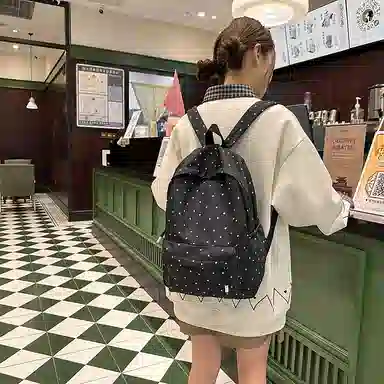 MingLu Nylon Backpack