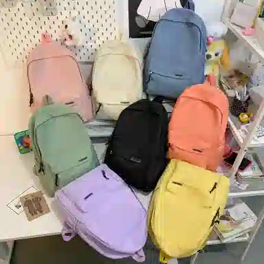 Parker Bear Nylon Backpack