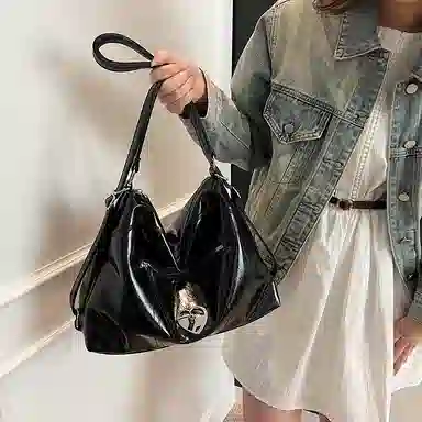 WORM'S HOME ins PU Tote