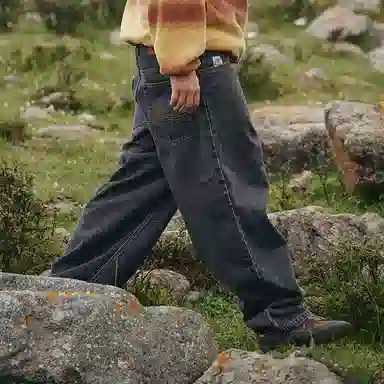 Vision Street Wear Classic Washed Black Jeans