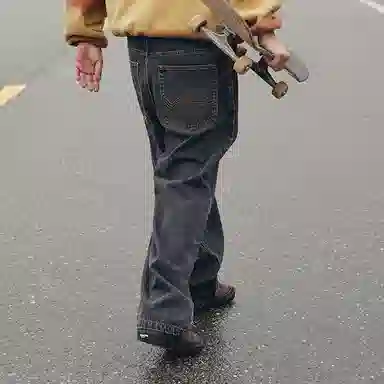 Vision Street Wear Classic Washed Black Jeans