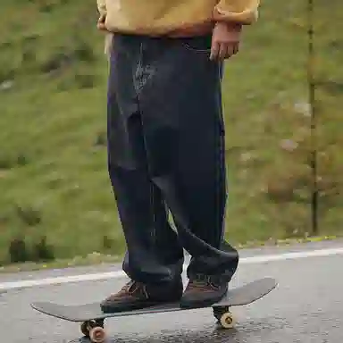 Vision Street Wear Classic Washed Black Jeans