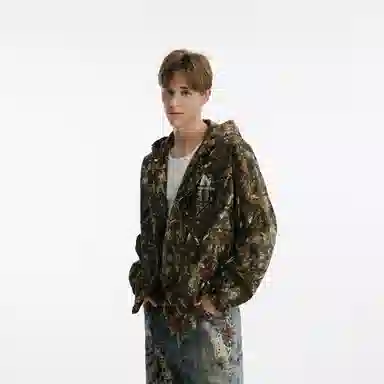 NANDCHN Camo Hoodie