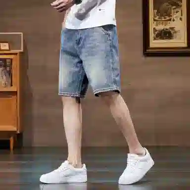 Jeep Denim Shorts Blue