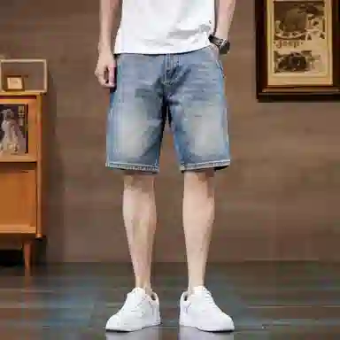 Jeep Denim Shorts Blue